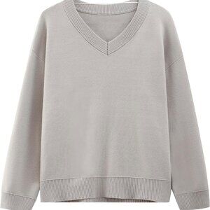 Women's Long Sleeve Crew Neck Cardigan Beige Small